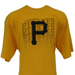 PITTSBURGH PIRATES Gold Short Sleeve Shirt